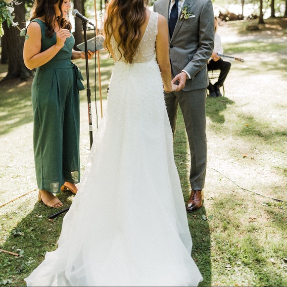 BHLDN Jenny Yoo Maynard Wedding Gown - Picture 7 of 8